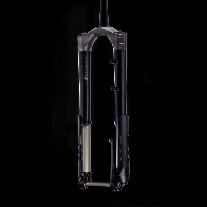 The thickest Intend suspension fork ever: with a 38 millimetre dip tube diameter, the new Flash 38 is extra thick.