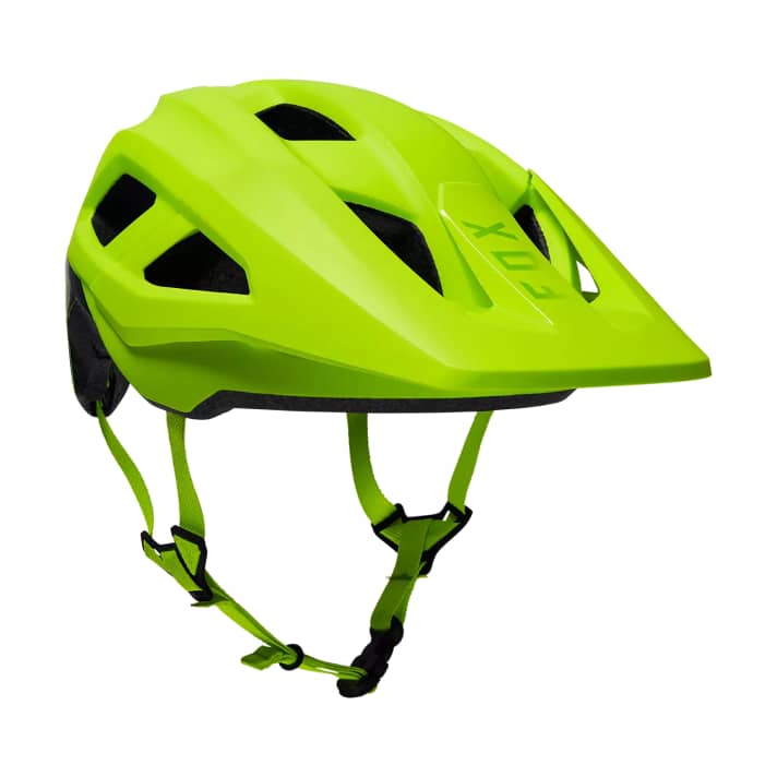 Looks good and protects just as well as a full-size helmet: the Fox Mainframe MIPS youth helmet.