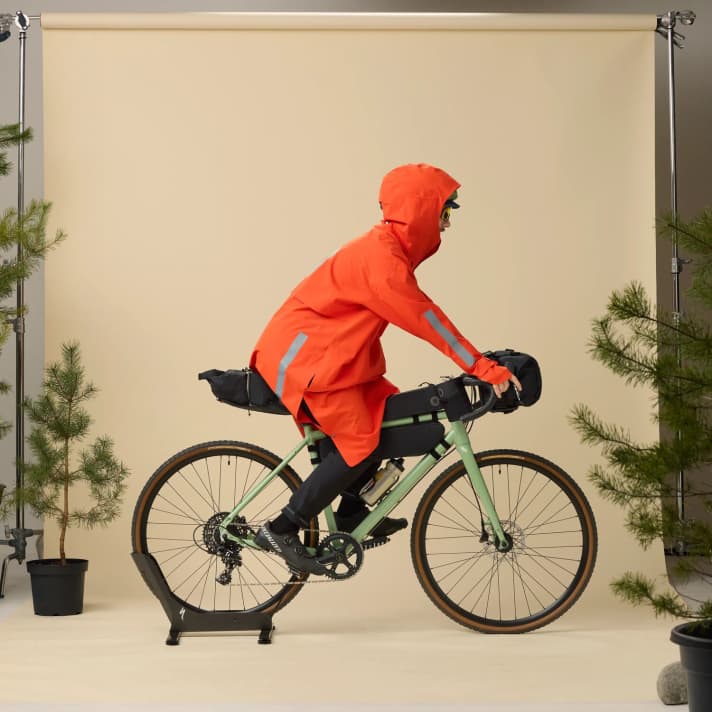 Hoja Rain Fox Poncho