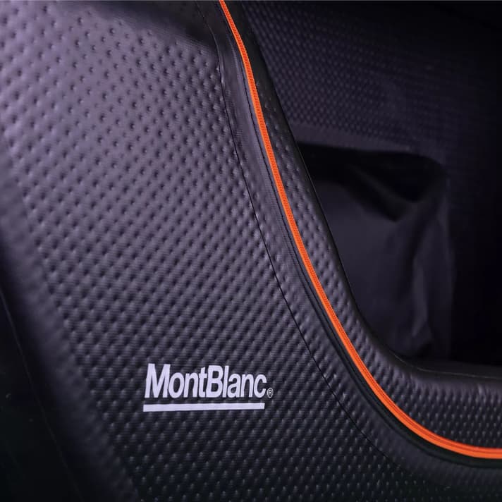 The system uses dropstitch material, which is also used for SUP boards and inflatable boats.