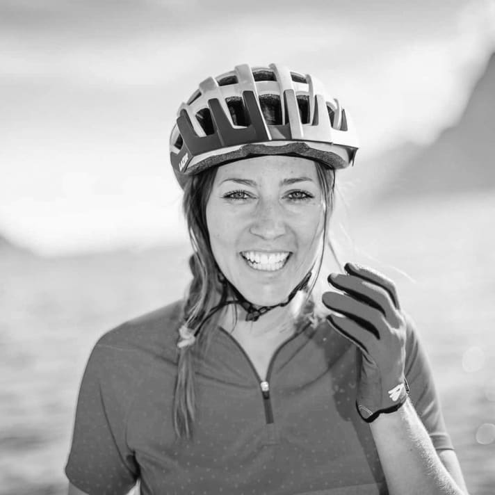 Kathrin Baumann, hobby biker
