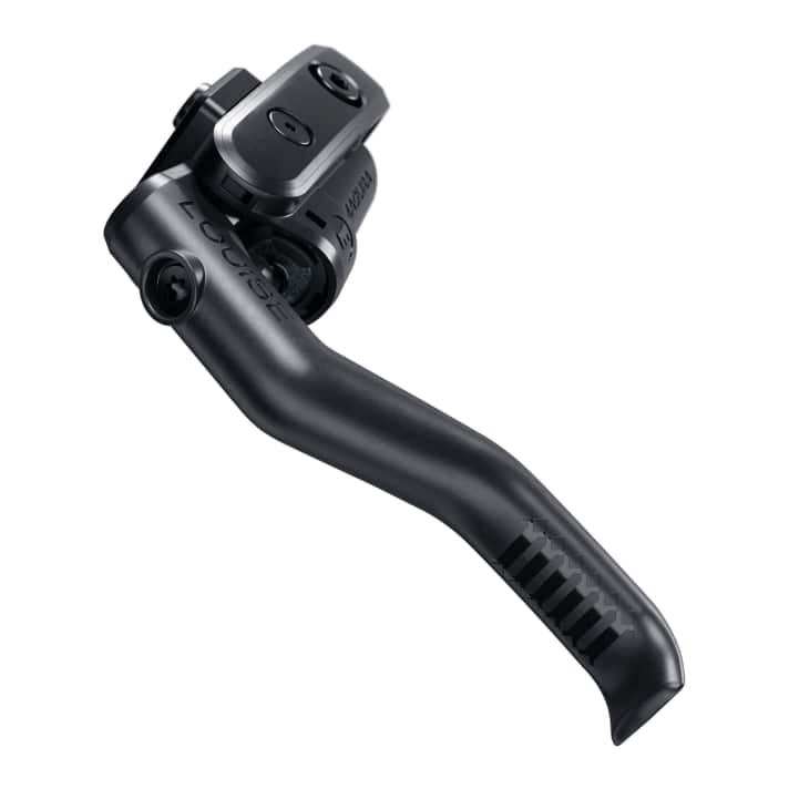 Non-slip: the textured surface of the lever.