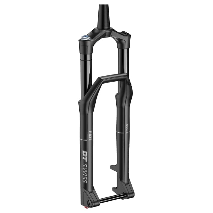 The F 535 fork has only two lever settings - Open and Lock.