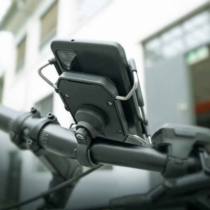 Eine gummierte Plattform sowie gummierte Greifer sollen Beschädigungen verhindern und Erschütterungen minimieren.