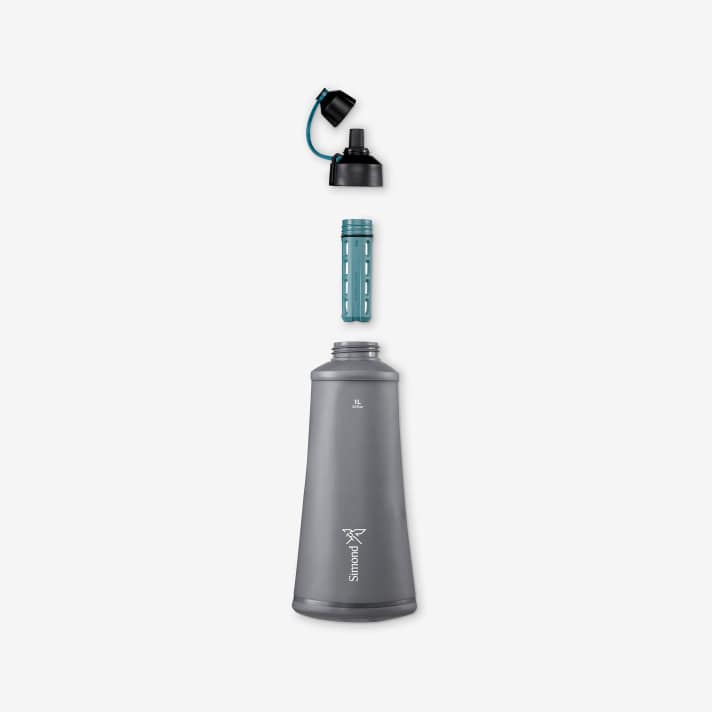 Decathlon Simond water bottle with filter