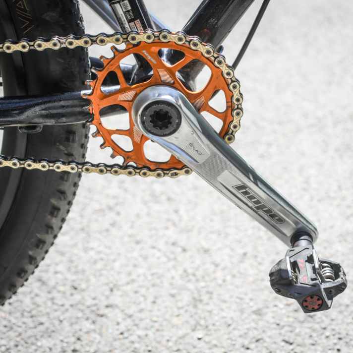 The choice of gear ratio is the number one topic of conversation among singlespeed bikers. Once fixed, it can only be changed by replacing components.