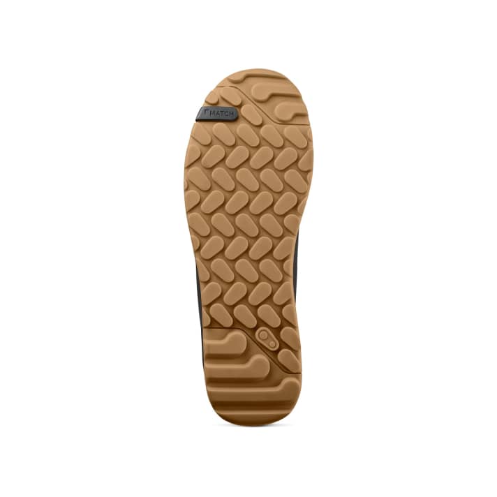 The new undersole: The studs in different directions provide better traction on a variety of surfaces.