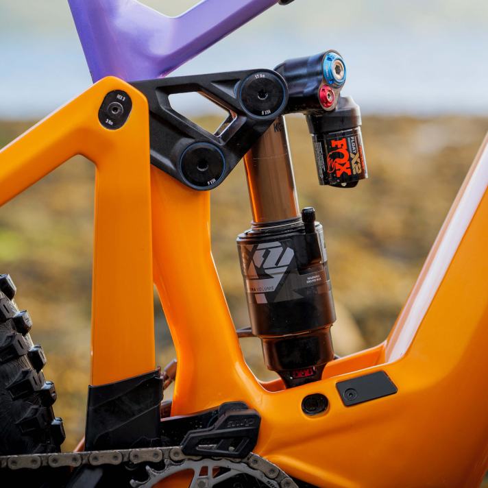 Statt klassischem Viergelenker setzt Ghost auf ein VPP System mit zweiter Wippe im Tretlagerbereich.