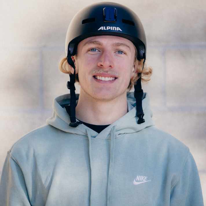 Tobey Miley (22) was the only German slopestyler at the Crankworx Slopestyle in Rotorua, New Zealand.