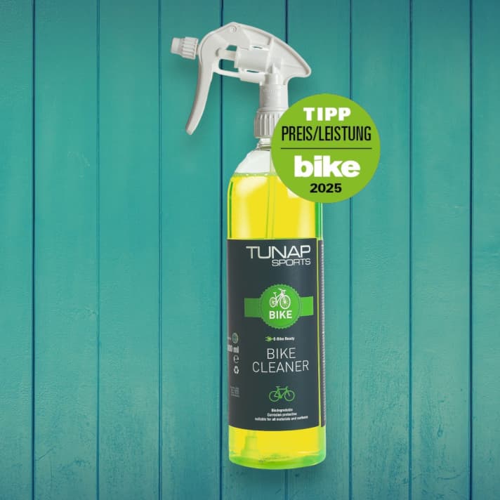 Tunap bicycle cleaner