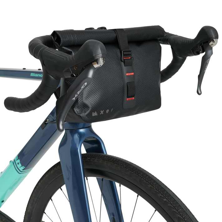 USWE Lenkertasche klein: 148 g / 3,5 l / 59 Euro