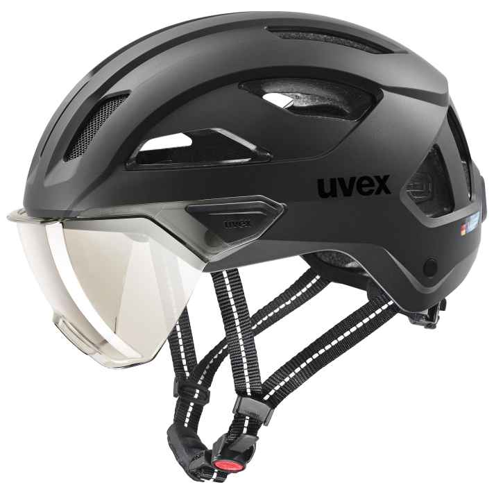 The Uvex Stride Visor without MIPS is 30 euros cheaper