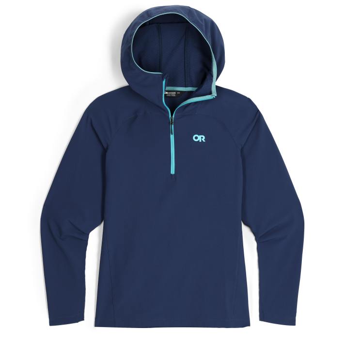 OR MTB-Jacke: Freewheel Half Zip Hoodie