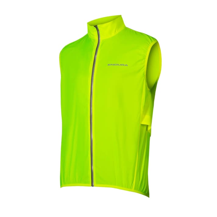 Neon coloured wind waistcoat