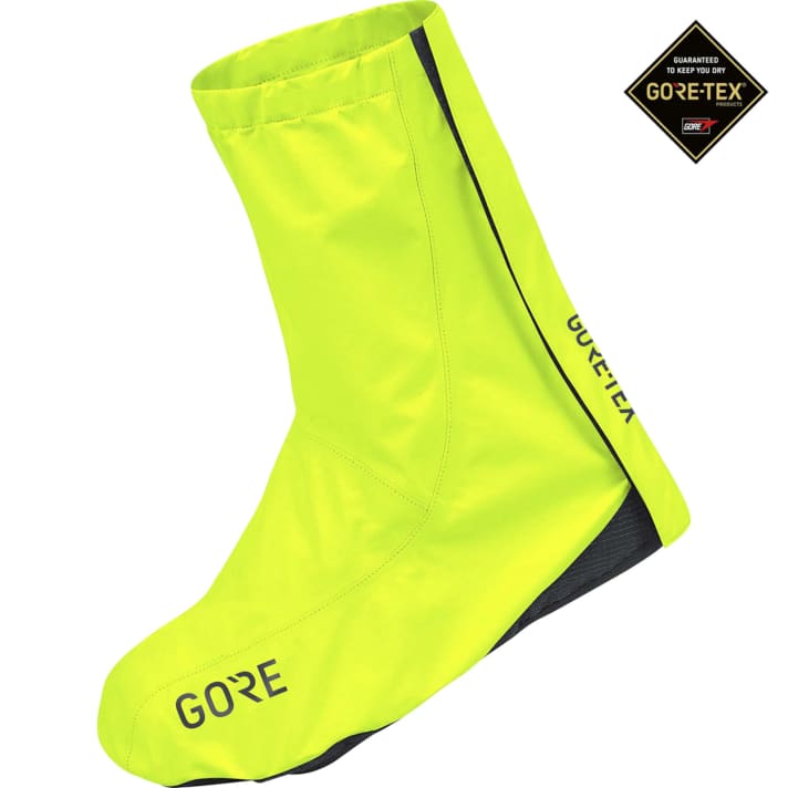 These overshoes keep shoes clean and dry and offer an extra dose of visibility