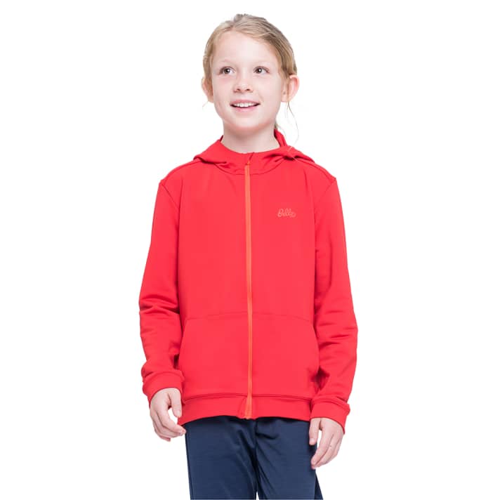 The polyknit jumper from the WeAct collection is said to be very versatile and follows your every move. Price: 54.95 euros >> <a href="https://www.awin1.com/cread.php?awinmid=14586&awinaffid=471469&clickref=MYB+Odlo+Full+Zip+Hoody&ued=https%3A%2F%2Fwww.odlo.com%2Fde%2Fde%2Fweact-kinderkollektion-hoodie-mit-durchgehendem-reissverschluss-392949.html" target="_blank" rel="noopener noreferrer">available here</a>* .