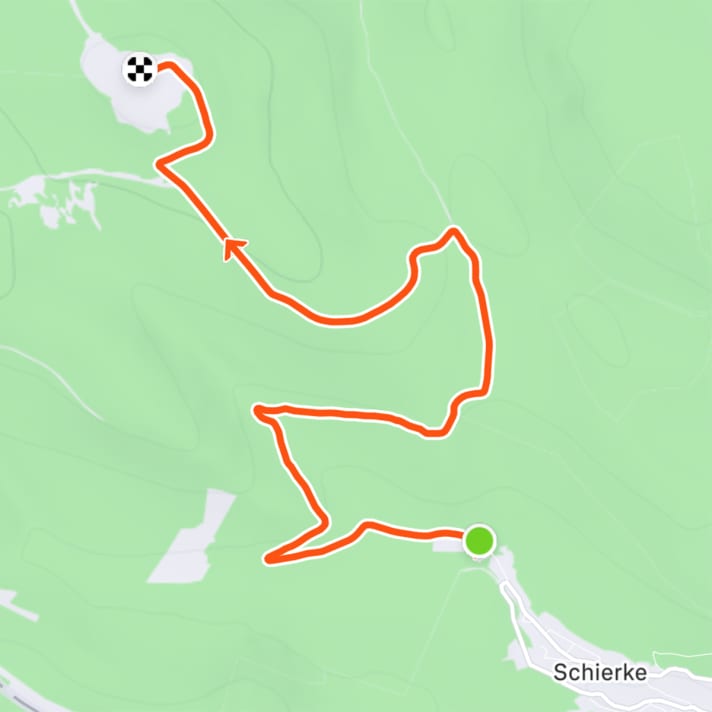 Brocken Strava-Anstieg