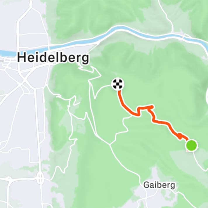 Königsstuhl Strava-Anstieg
