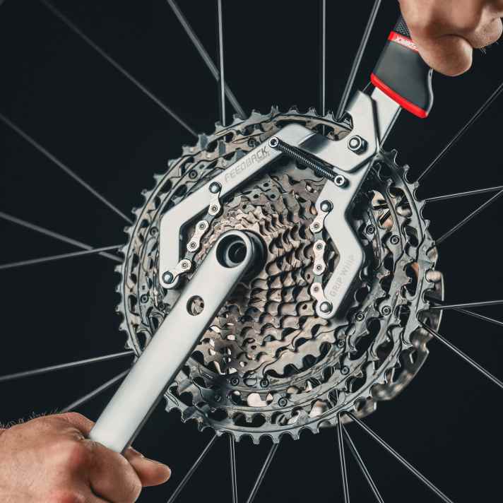 The Grip Whip is said to be much more comfortable to handle than the classic chain whip