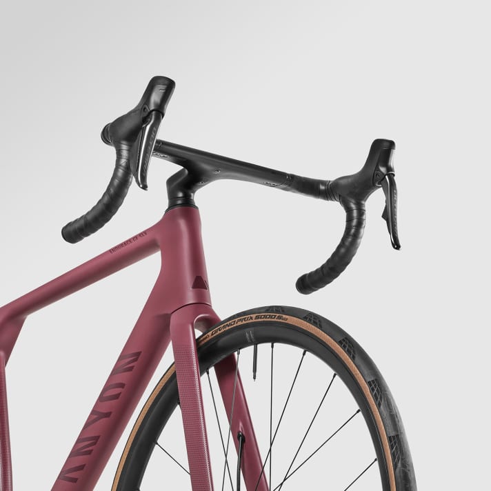 Aero optimisations on the Canyon Endurace