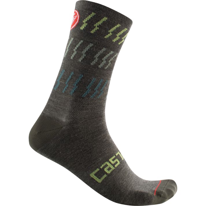 Les chaussettes de cyclisme en mélange de laine mérinos sont idéales pour la mi-saison.