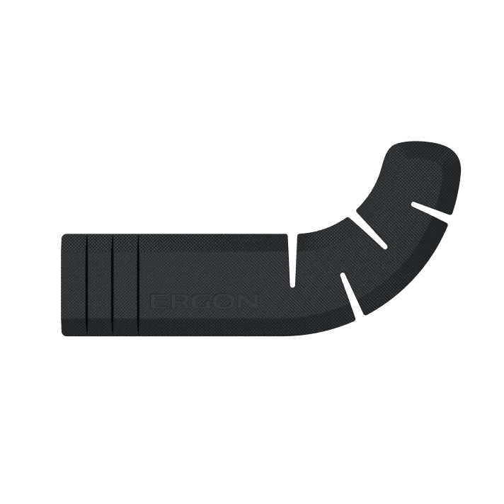 Ergon's foam inserts could help to cushion impacts and relieve the strain on the hands and forearms, especially on gravel bikes.