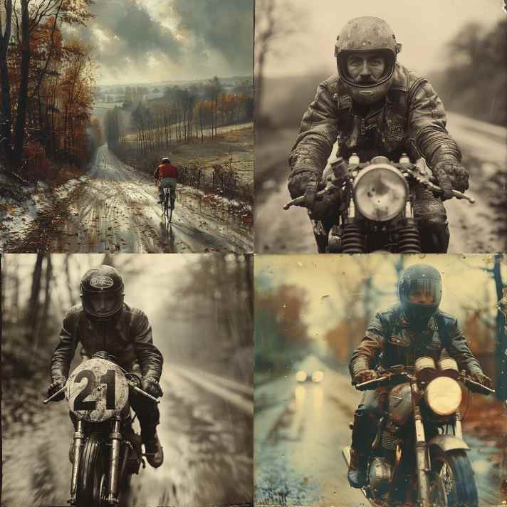"Typical racing cyclist"