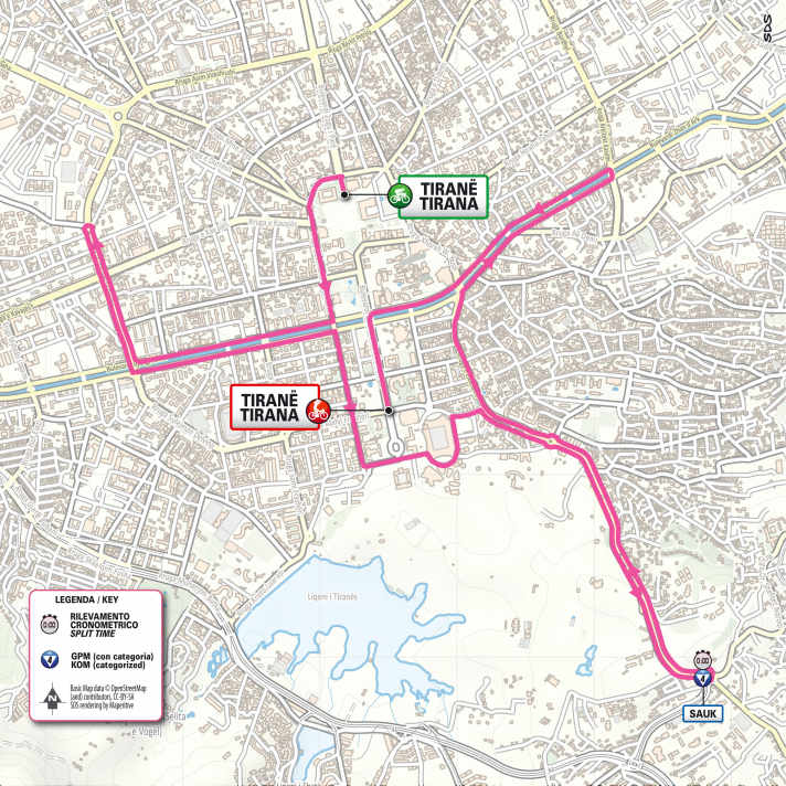 Giro d'Italia 2025 Strecke alle Etappen der ItalienRundfahrt TOUR
