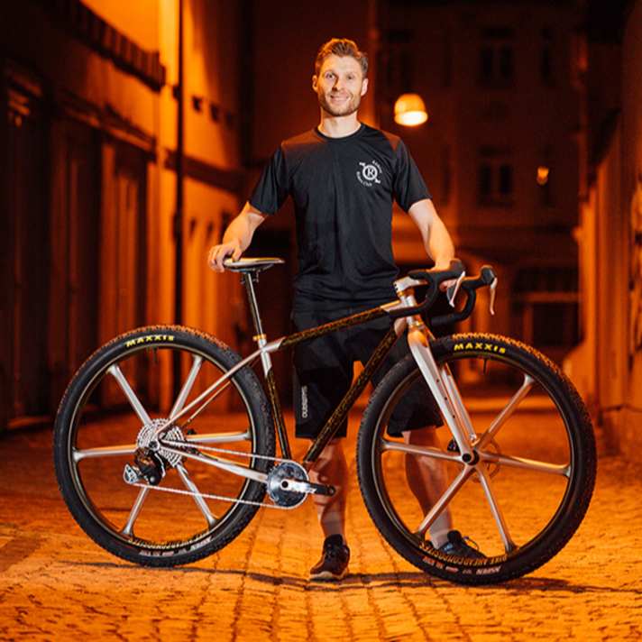 Max Noak vom Bikeshop Räderei Bautzen koordinierte das Bike Ahead Projekt Size Matters.