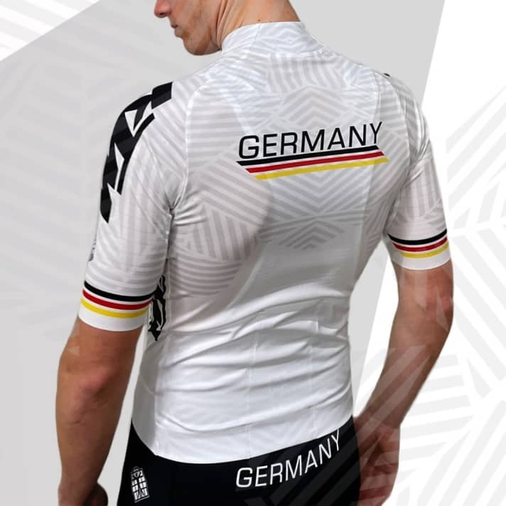 The back of the jersey