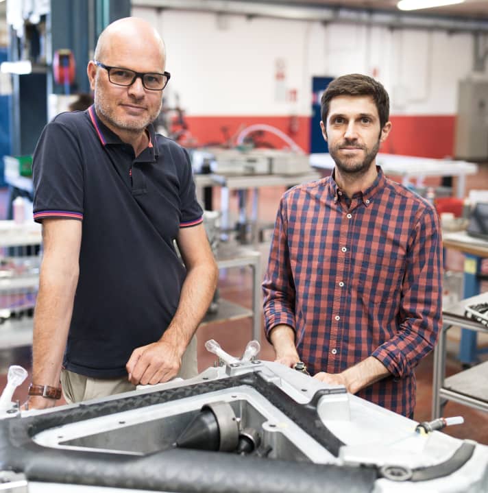 Gerard Vroomen (links) und Enrique Pineda