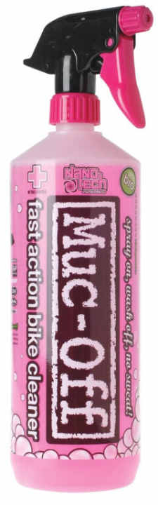   The Nano Tech Bike Cleaner from Muc-Off in the test.