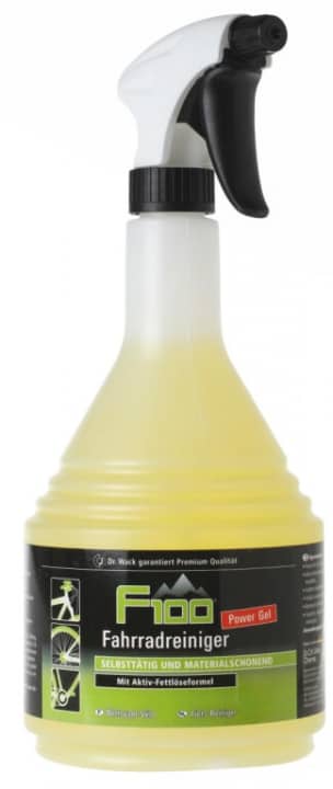   The F100 cleaner from Dr Wack in the test.