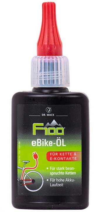 Lubricants for E-MTBs are often more viscous and therefore adhere better, and are also designed for higher forces on the chain