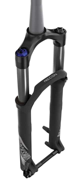   Auch die neue Rock Shox Recon wird mit dem Motion Control-Dämpfer ausgerüstet, der zum Beispiel in der Yari oder der alten Lyrik immer gute Arbeit leistete. Das Stahl-Chassis drückt den Preis dennoch auf 280 bis 355 Euro.