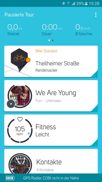 Networked: The Cobi system utilises the strengths of the smartphone for its wide range of functions.