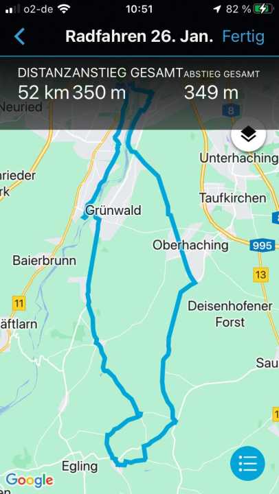 En comparaison, l'application de Garmin offre le plus grand nombre de fonctions, comme par exemple le calcul de circuits à partir de quelques paramètres.