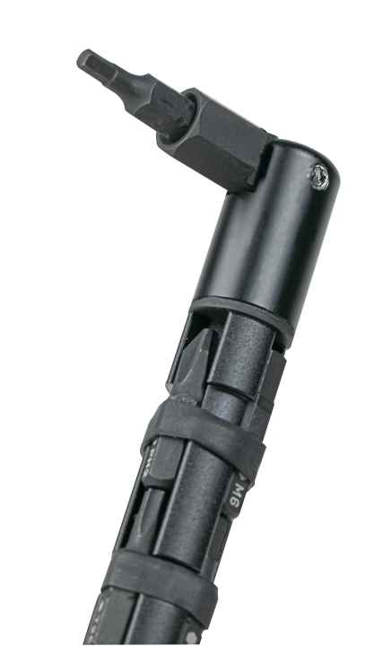 Tool in the handlebar: Topeak Plug`n Tool Mountain