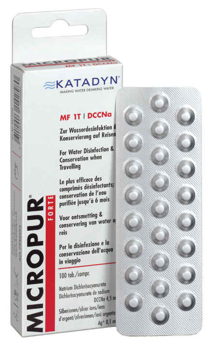   Dank Katadyn wird auch die trübste Pfütze zum Lebensspender.