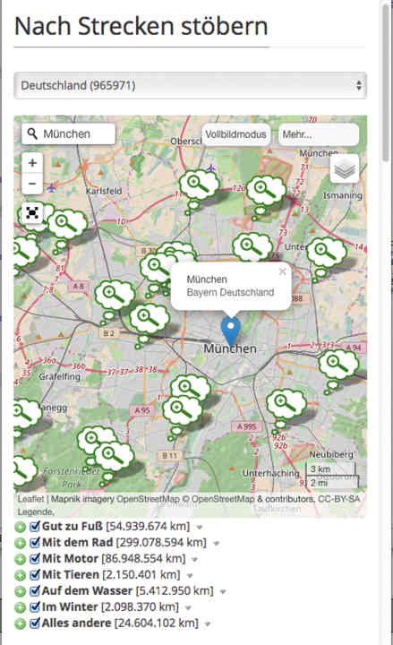   GPSies war eines der ersten Tourenportale im Netz. Seither hat sich an der Optik leider nicht viel getan. Schade!