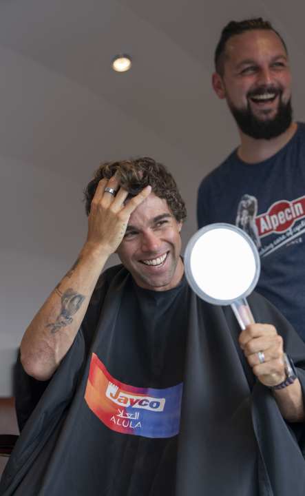 Sichtbar zufrieden mit dem Ergebnis: Michael Matthews