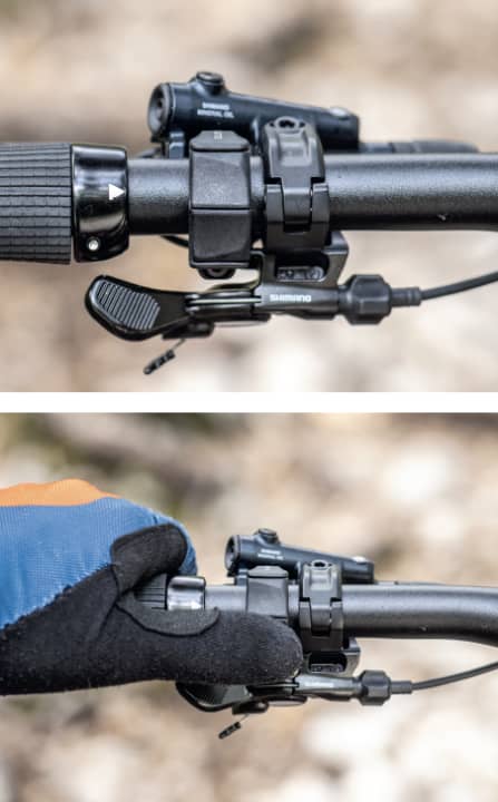 Das Schieben mit dem Shimano EP8 E-Bike-Motor funktioniert zuverlässig. Die Verzögerung bei der Erstaktivierung der Schiebehilfe ist allerdings lästig.