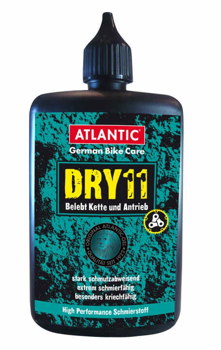   Eierlegende Wollmilchsau? Atlantic will mit dem Trockenschmierstoff Dry 11 alles bisher Dagewesene in den Schatten stellen. 