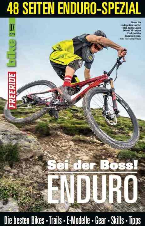  46 pages for free: Everything about enduro bikes. Goggles, helmets, riding technique, tests, techtalk, trails, tyres, interviews, new products, opinions, e-enduro bikes.