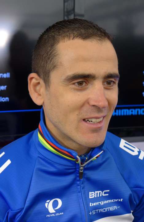   Julien Absalon war beim Worldcup in Albstadt das erste Mal im Rennen mit der XTR Di2 unterwegs.