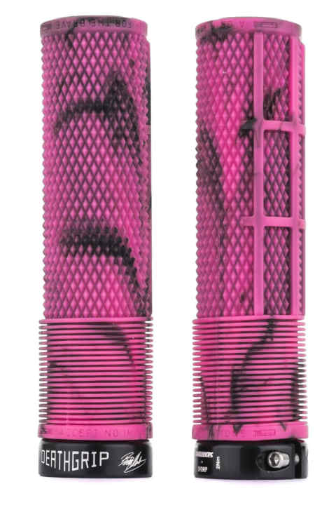 The signature grip of freeracer Brendan Fairclough. However, he should ride the grip in a different colour.