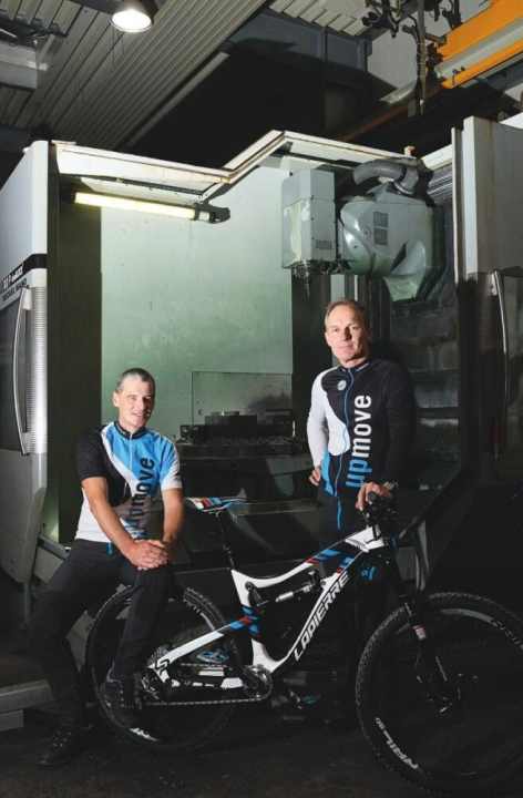 Out of the shadows: Dietmar Gruber (left) and Andreas Pfaffenbichler are fighting for the legalisation of biking with brimming motivation. Gruber's company is also the centre of the scene network Upmove.