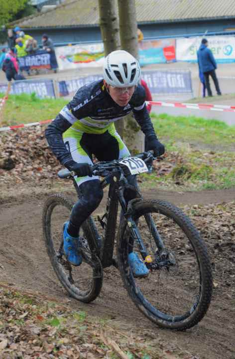   Dennis in the CC race: "Despite the tension, I felt fit for the race."