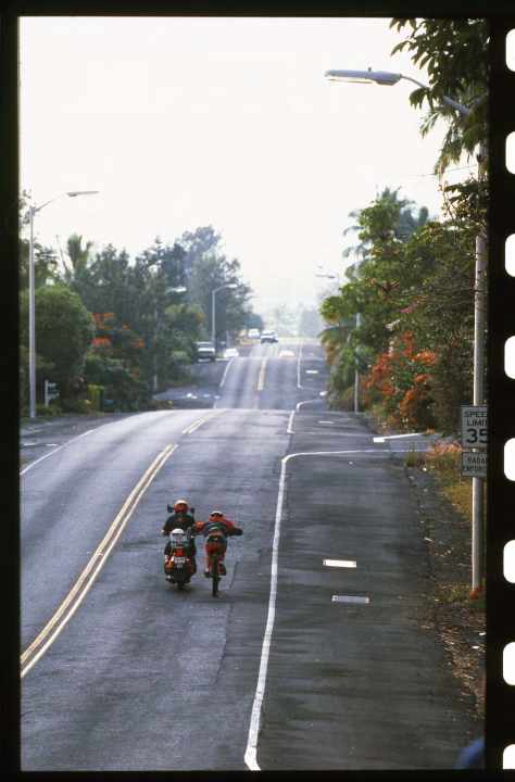 "Over time, I got so good that I could take tight corners, overtake cars and surf down the whole motorway like a monster wave of tarmac." Bobby Root