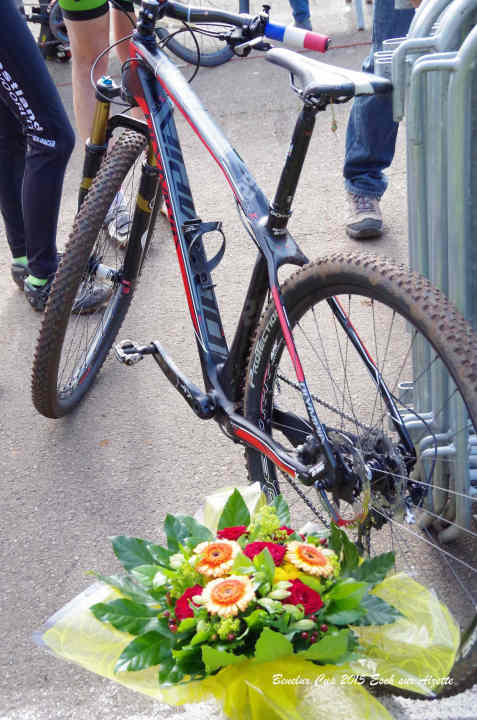   Not only fast but also beautiful. The bike of Benelux champion Didi de Vries.